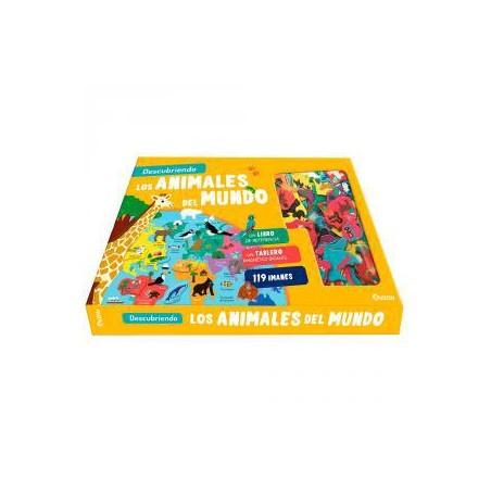Descubriendo los animales del mundo  Tablero magné