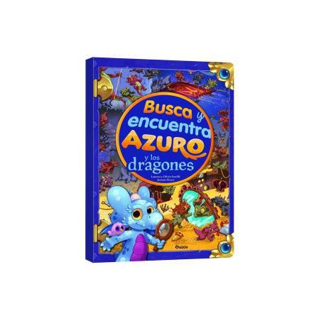 Busca y encuentra gigante Azuro y los dragones
