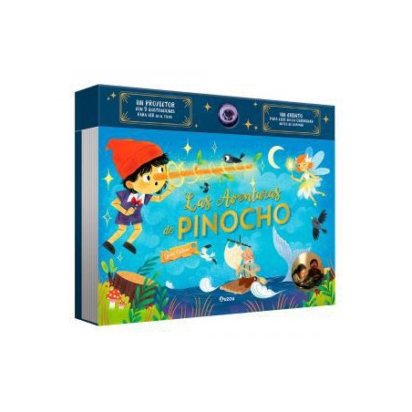 Libro proyector  Las aventuras de Pinocho