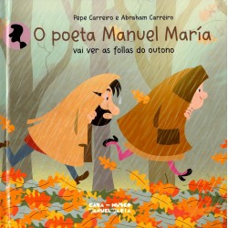 O poeta Manuel María vai ver as follas de outono