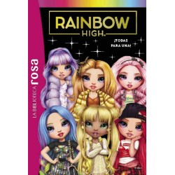 Biblioteca rosa  Rainbow High  5  ¡Todas para una 
