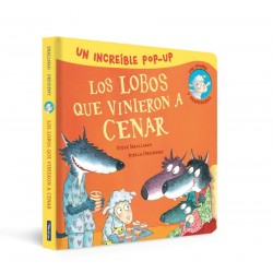 Pop-Up de Los lobos que vinieron a cenar  La oveji