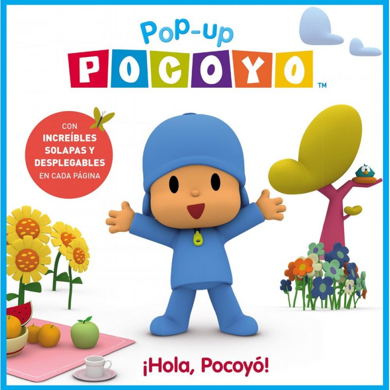 Pocoyó  Libro Pop-Up - ¡Hola  Pocoyó 