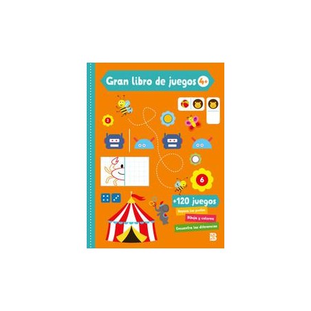 Gran libro de juegos   4 años