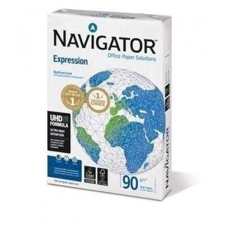 Papel 500 hojas navigator 90 gramos expression