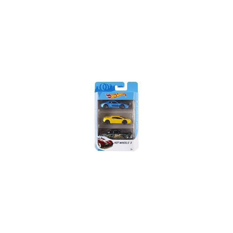 Vehículos Hot Wheels Pack 3 coches Vehículos Hot Wheels Pack 3 coches