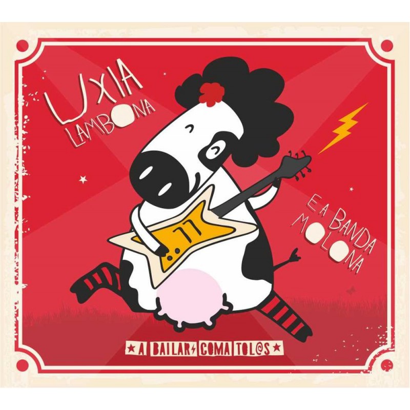 A bailar coma tolos Cd-dvd Uxia lambona e a band A bailar coma tolos Cd-dvd Uxia lambona e a band