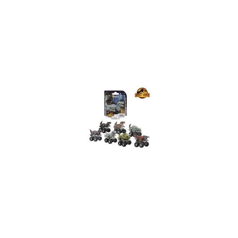 Coche jurassic world riders