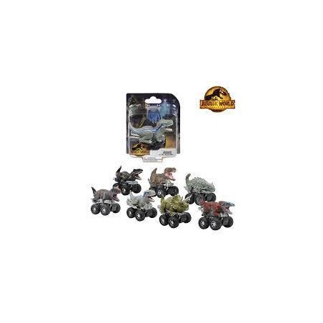 Coche jurassic world riders