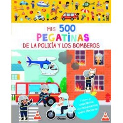 Mis 500 pegatinas de la Policía y los Bomberos