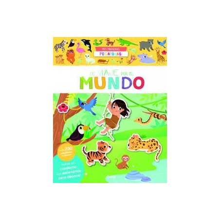 Mis primeras pegatinas  De viaje por el mundo