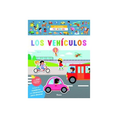 Mis primeras pegatinas - Los vehículos