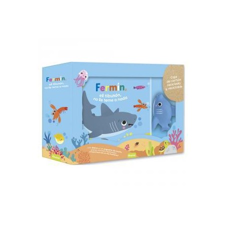 Libro de baño  Fermín el tiburón