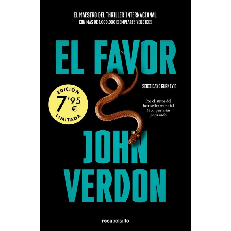 El favor Serie David Gurney 8 El favor Serie David Gurney 8