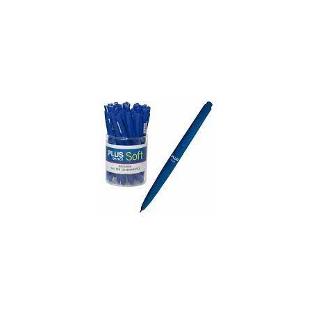 Bolígrafo Tinta Fluida Viscosa Plus Soft Azul