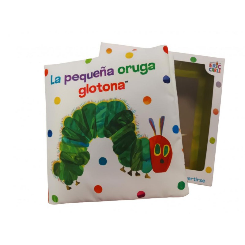 La pequeña oruga glotona Libro de tela para abraz La pequeña oruga glotona Libro de tela para abraz
