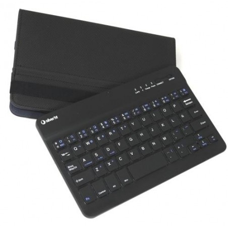 Funda tablet silver 9´-11´con teclado bluetooth gr