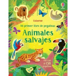 Mi primer libro de pegatinas  Animales Salvajes