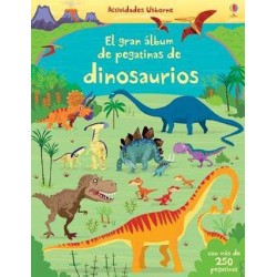 El gran álbum de pegatinas de dinosaurios