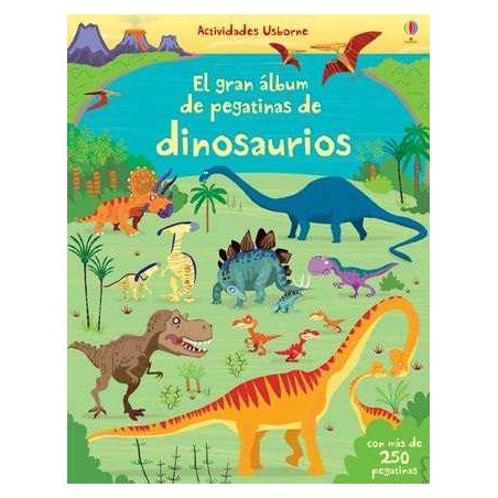 El gran álbum de pegatinas de dinosaurios