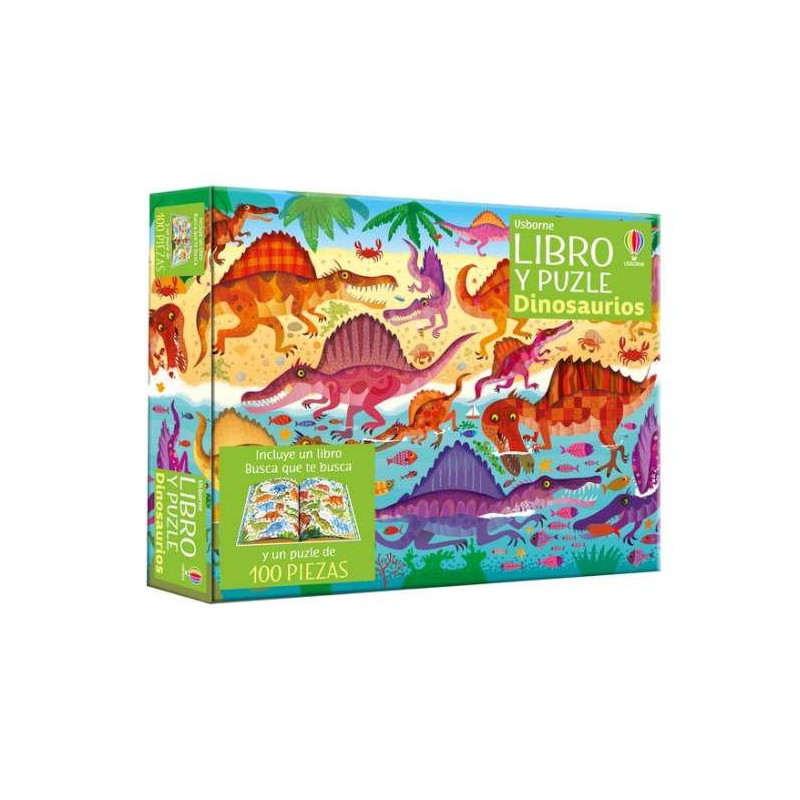 Dinosaurios Libro y puzzle Dinosaurios Libro y puzzle