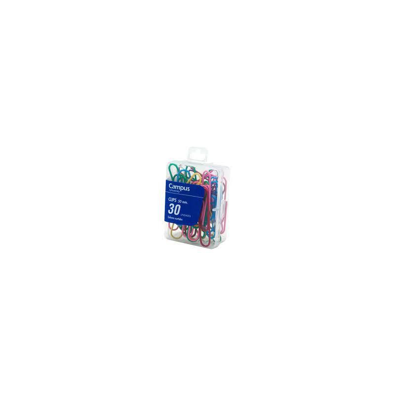 Clips Campus University de Colores 50 mm /30 ud Clips Campus University de Colores 50 mm /30 ud