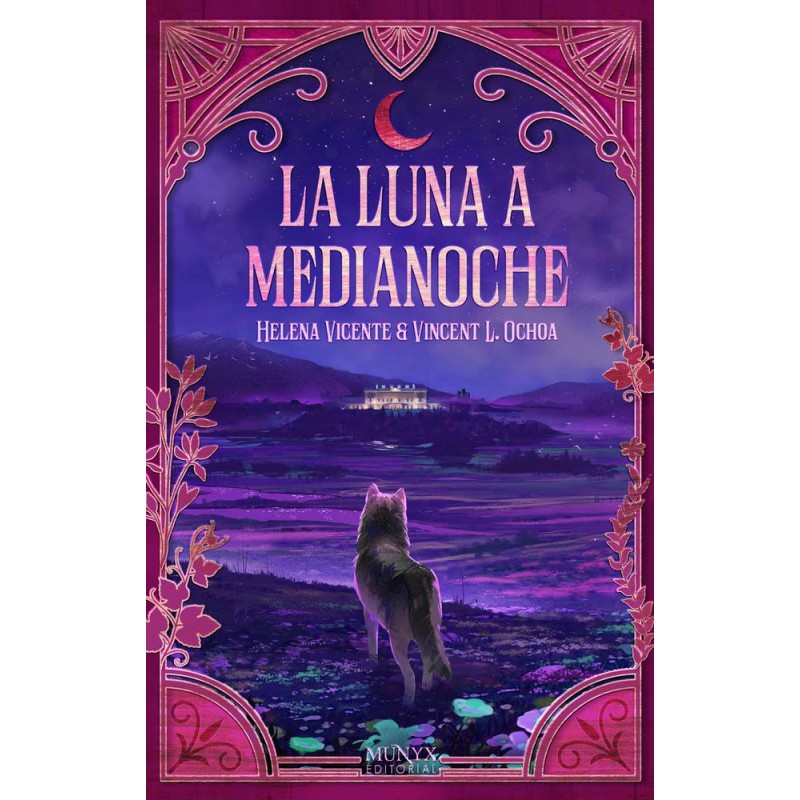 La luna a medianoche