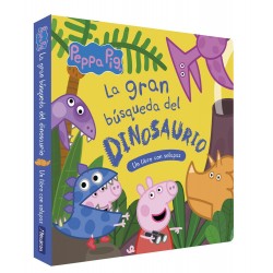 Peppa Pig  Libro de cartón con solapas - La gran b