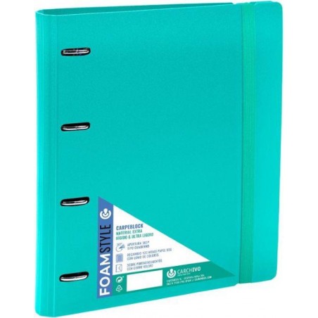 Carpebloc carchivo soft pp foam A4 4 anillas 35mm