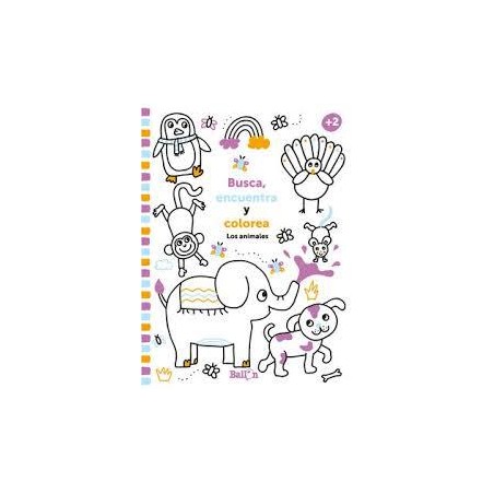 Busca, encuentra y colorea los animales