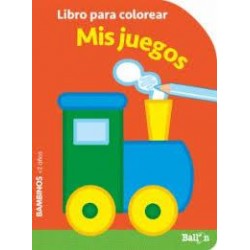 Libro para colorear mis juegos bambinos