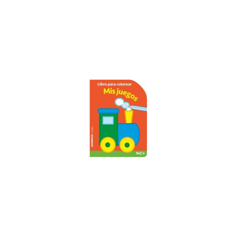 Libro para colorear mis juegos bambinos