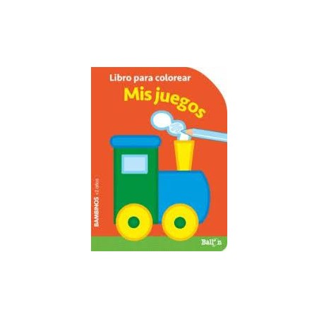 Libro para colorear mis juegos bambinos