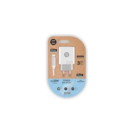 Cargador iphone Apple PD 20W con cable lightning