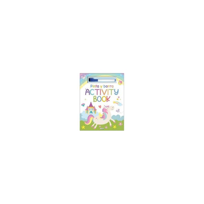 Pinta y borra activity book nº 1