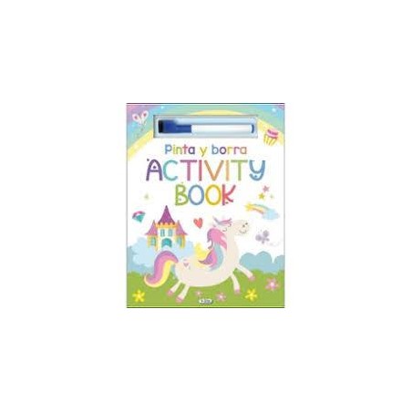 Pinta y borra activity book nº 1