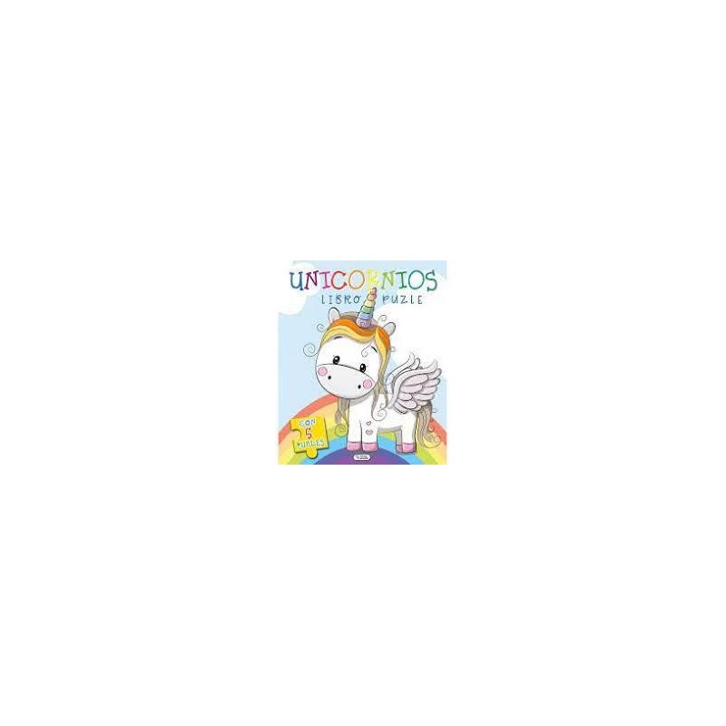 Libro puzle unicornios