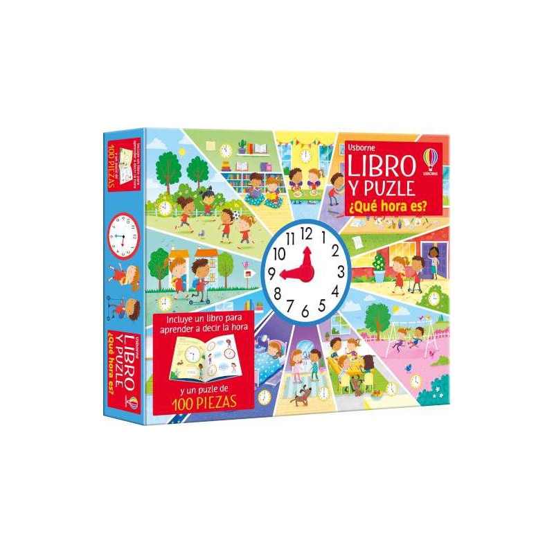 ¿Qué hora es Libro y puzzle ¿Qué hora es Libro y puzzle