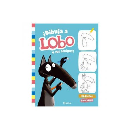 ¡Dibuja a Lobo y sus amigos 