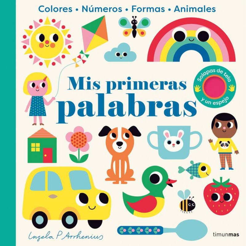 Mis primeras palabras  Con solapas de tela y un es