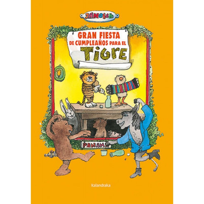 Gran fiesta de cumpleaños para el tigre Gran fiesta de cumpleaños para el tigre