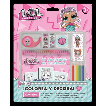 ¡Colorea y decora  LOL surprise