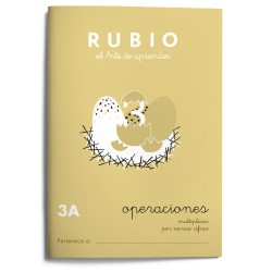 Cuaderno rubio operaciones 3A  Multiplicar por var