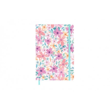 Libreta A5 con goma  Bullet journal mari