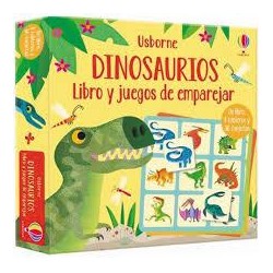 Dinosaurios. Libro y juego de emparejar