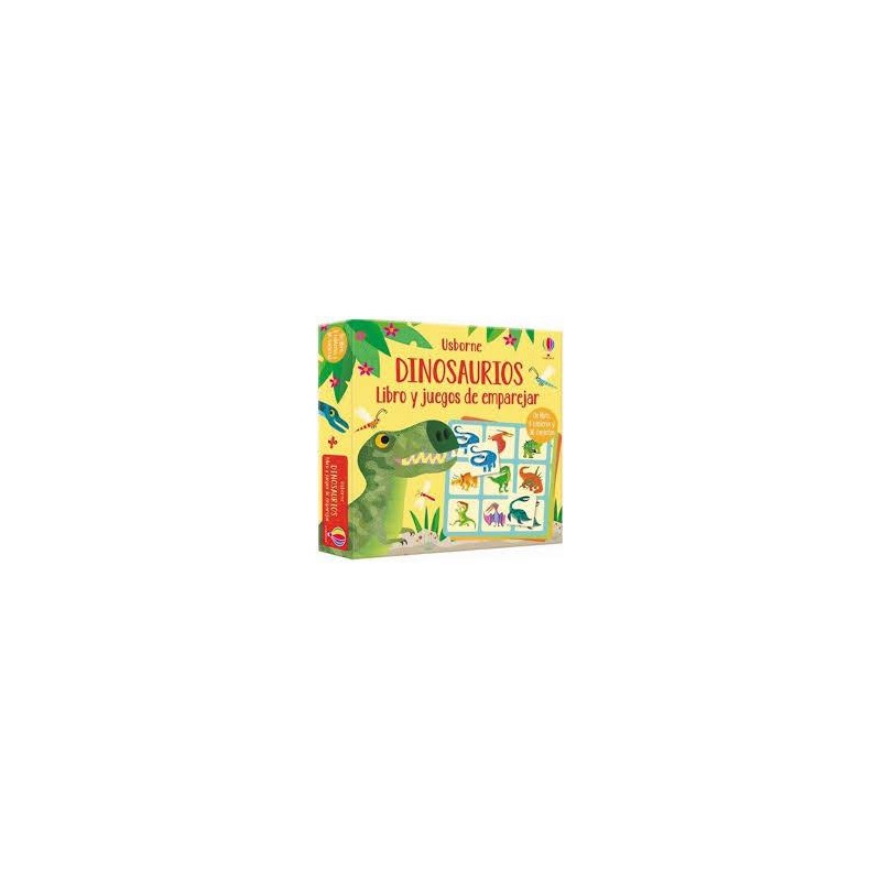 Dinosaurios. Libro y juego de emparejar