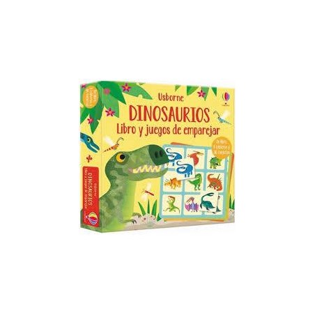 Dinosaurios. Libro y juego de emparejar