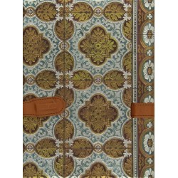 Cuaderno boncahier azulejos Portugal con broche