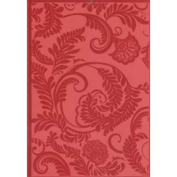 Cuaderno boncahier velvet rojo