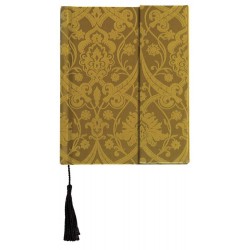 Cuaderno boncahier velvet mini mostaza